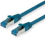 VALUE - Patch-Kabel - RJ-45 (M) bis RJ-45 (M) - 5 m - SFTP, PiMF - CAT 6a - halogenfrei, geformt, ohne Haken, gestranded - Blau (21.99.1955)