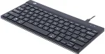 Klaviatuur R-GO TOOLS R-Go Tastatur Compact Break US-Layout verkabelt schwarz