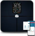 SALENTE BodyFit, smart personal diagnostic fitness scale, Bluetooth, black
