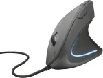 Hiir Trust Computer Products TRUST Verto/Vertical/Optical/Right-handed/1600 DPI/Wired USB/Black