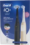 Braun Oral-B iO Series 2 DUO Elektrisk tandb&oslash;rste Sort/Lyser&oslash;d