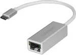 StarTech.com V&otilde;rgukaart Startech USB-C auf Gigabit Netzwerk Adapter - USB Type-C Ethernet Konverter mit Aluminium Gehuse - Silber