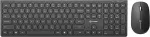 Klaviatuur Alogic ECHELON KEYBOARD/MOUSE COMBO BLUETOOTH USB-C WIN BLACK