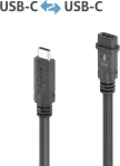 No name USB-kaabel Vision pikenduskaabel USB4 Gen2 USB-C M/F passiivne 3m
