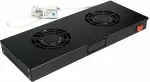 EQUIP 19" L&uuml;fter f&uuml;r Serverschr&auml;nke/2xL&uuml;fter 1U RAL9005