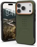 UAG &Uuml;mbris Civilian, Apple iPhone 18 Pro / iPhone 17 Pro, militaarroheline/oranž, MagSafe &uuml;hilduv, Urban Armor Gear ()