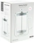 Home4you Presskann FRENCH DOUBLE 1L klaasist topeltseinaga