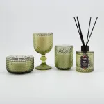 Home4you K&uuml;&uuml;nal BELIS JADE D7,6xH9,2cm, Lime Basil & Citrus