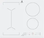 Pliidiplaat Electrolux LIV63431BW White Built-in 59 cm Zone induction hob 4 zone(s)