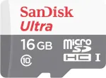 M&auml;lukaart Sandisk Ultra microSDHC 16GB 80MB/s