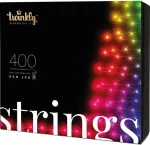 Twinkly j&otilde;ulutuled 400LED/32m/must-roheline juhe/IP44