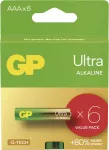 GP BATERIE GP Alkaline battery ULTRA AAA (LR03) - 6 pcs