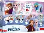 Trefl FROZEN lauam&auml;ngude komplekt 8in1 Mix&play