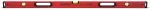 Bahco Painted spirit level with level and plumb indicato