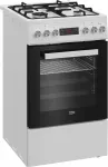 Pliit Beko Gaasi elektriahjuga FSM52332DWDT