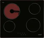 CATA | Hob | TN 604/B | Vitroceramic | Number of burners/cooking zones 4 | Touch | Black | Display