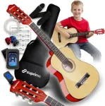 No name SUPRIMO JRC SET NT gitara klasyczna 1/4 naturalna