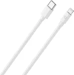 Realpower Lade/Datenkabel USB-C auf Lightning 2m wei&szlig; MFI 3A