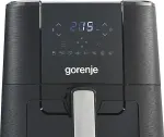 Gorenje air fryer AF1350DWB (black, 1,350 watts, 5.4-liter basket, with viewing window)