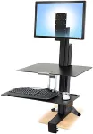 Ergotron Tall-User Kit for WorkFit Single - Montagekomponente (Pivot, Abstandshalter) (6) - Montageschnittstelle: 100 x 100 mm, 75 x 75 mm (97-845)