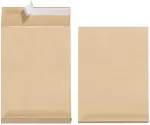 Herlitz Faltentasche B4 haftklebend o.Fenster 25er Pack