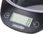 K&ouml;&ouml;gikaal MESKO | Kitchen scale with a bowl | MS 3164 | Maximum weight (capacity) 5 kg | Graduation 1 g | Display type LCD | Black