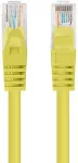 LANBERG Patchcord CAT.6 UTP 1.5M fluke passed 10-pack, Yellow | PCU6-20CC-0150-Y