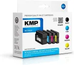 Tooner KMP Tindi komplekt KMP H166VX Multipack BK/C/M/Y sobib HP 953 XL jaoks