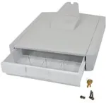 Monitor ERGOTRON StyleView Primary Storage Drawer, Single - Aufbewahrungsbox - Grau-Wei&szlig; - am Wagen montierbar (97-863)