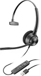 Hp K&otilde;rvaklapid Poly EncorePro 320 - EncorePro 300 series - Headset - On-Ear - przewodowy - USB-C - Black - zgodny z TAA - Works With Chromebook Certified