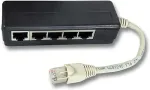 EFB Elektronik EFB ISDN 5-fach Adapter, RJ45 Stecker / 5 x RJ45 Buchse, terminiert