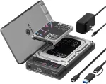 ICY BOX Docking und Klon Station -> f&uuml;r M.2 NVMe SSD und 2,5/3,5 SATA SSD/HDD