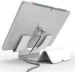 COMPULOCKS Universal Security Tablet Holder - Aufstellung f&uuml;r Tablett - verriegelbar - hochwertiges Aluminium - wei&szlig; - oberfl&auml;chenmontierbar (CL12UTH WB)