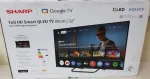 Teler SHARP SALE OUT. 32HF3865E 32" (81cm) QLED Full HD Google TV | SALE OUT. | Sharp 32HF3865E | 32 | Smart TV | Google TV | DAMAGED PACKAGING