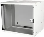 EQUIP 19" Wandgeh&auml;use Glast&uuml;r ECO 540x400mm 9U grau