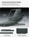 SPIGEN Kaitse&uuml;mbris kaamera kattega Optik Armor, Samsung Galaxy S26 Ultra, tumeroheline,