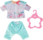 ZAPF Creation BABY born&reg; leisure suit Aqua 43cm, doll accessories (jacket and trousers, including clothes hanger)