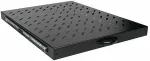 EQUIP 19" riiuliplaat serverikappidele 80cm 1U Black