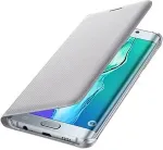SAMSUNG Flip Wallet EF-WG928 - Flip-H&uuml;lle f&uuml;r Mobiltelefon - Silber - f&uuml;r Galaxy S6 edge+