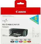 Tooner Canon PGI-72 MBK/C/M/Y/R 5 Ink Cartridge Multipack