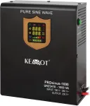 KEMOT Wall-mounted uninterruptible power supply PROsinus-1000 converter with pure sine wave and charging function 12V 230V 1000VA/700W