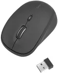 Hiir Logilink Maus Funk 2,4 GHz 3-Button, schwarz