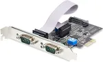 V&otilde;rgukaart StarTech 2-PORT SERIAL PCIE CARD .