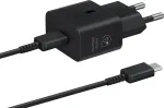 SAMSUNG Schnellladeger&auml;t 25W Netzteil inkl. Datenkabel USB Type-C black