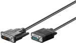 MicroConnect MON DVI-I -> VGA Kabel 2m ST-ST