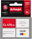 Tooner Activejet AC-576NX Canon printer ink, replacement Canon CL-576XL; Supreme; 15 ml; colour: blue, yellow, magenta