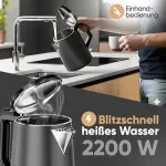 Veekeetja Profi Cook ProfiCook PCWK1290, grafiithall