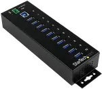 StarTech.com HUB 10 PORT INDUSTRIAL USB 3.0 HUB
