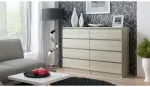 TOP E SHOP Topeshop M8 140 SONOMA chest of drawers