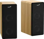 Genius SP-HF1220BT speakers, wood